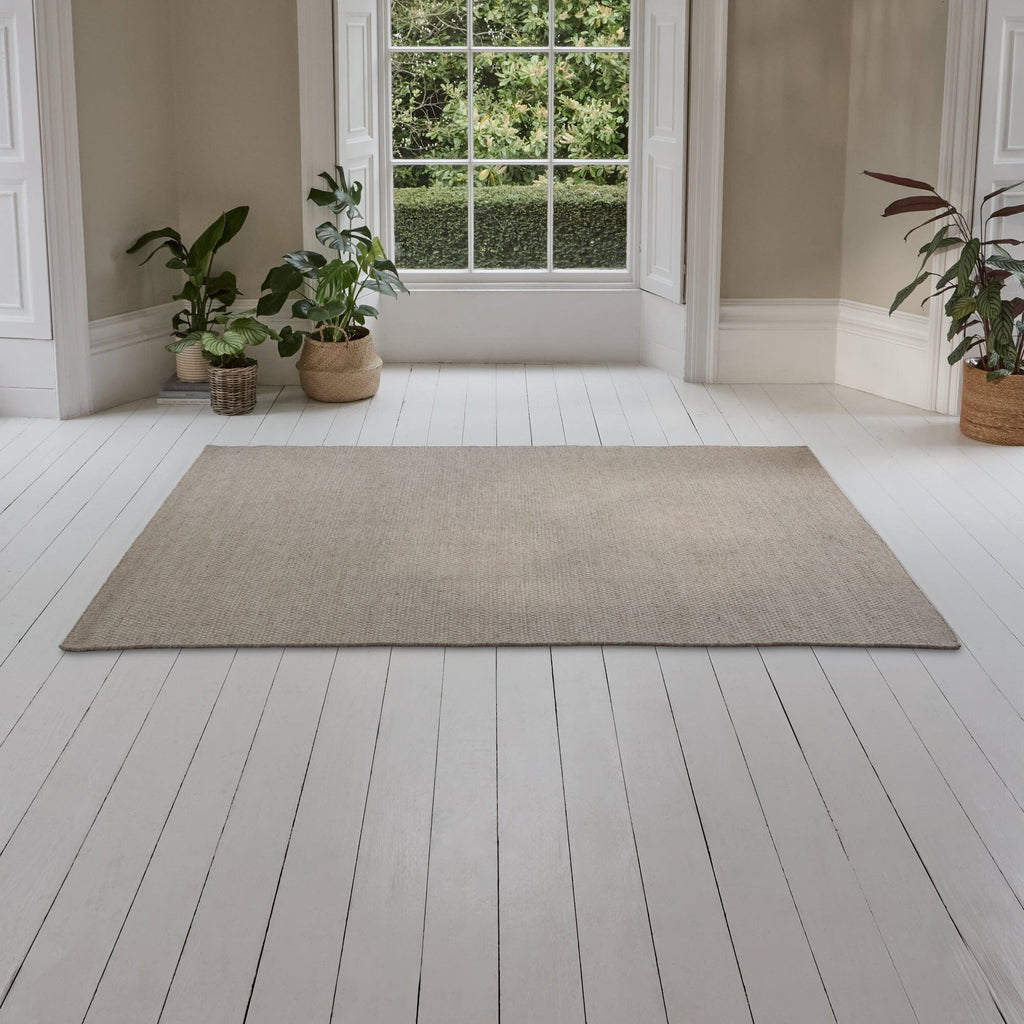 Atcham Sand Wool & Cotton Rug - 160 x 230cm