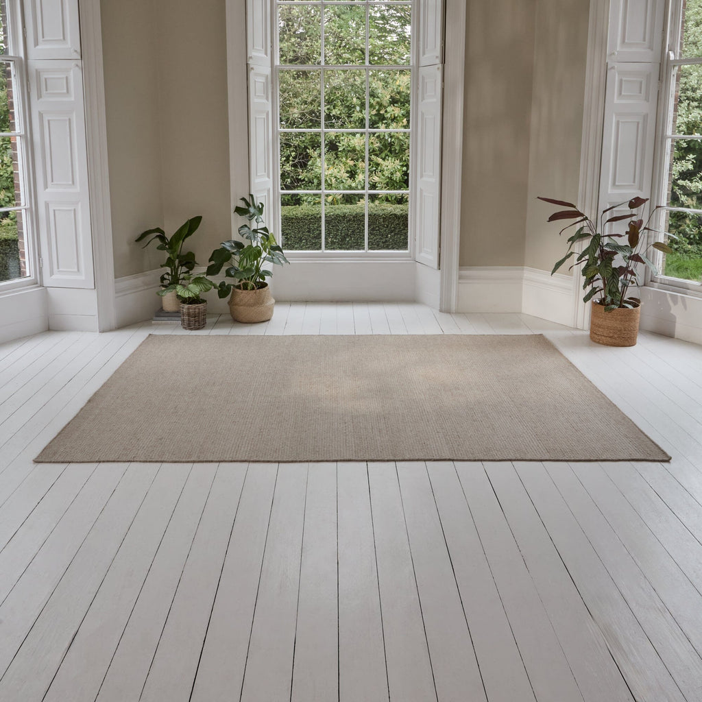 Atcham Sand Wool & Cotton Rug - 200 x 290cm