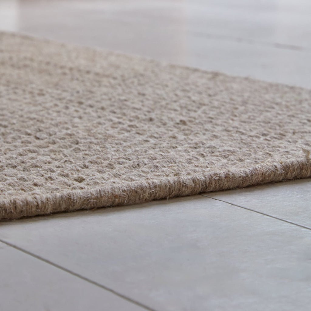 Atcham Sand Wool & Cotton Rug - 200 x 290cm