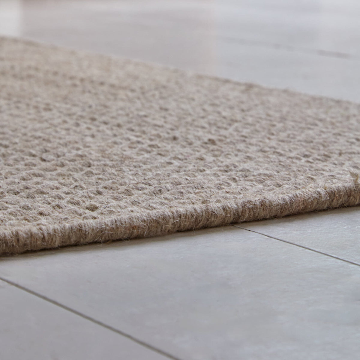 Atcham Sand Wool & Cotton Rug - 200 x 290cm