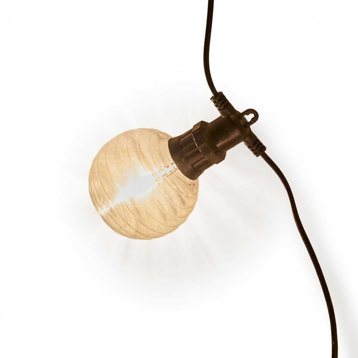 Carnaby 10 Bulb Garden String Lights - Extendable - Beehive Bulb
