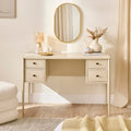 Aubrey Driftwood Dressing Table with Drawers