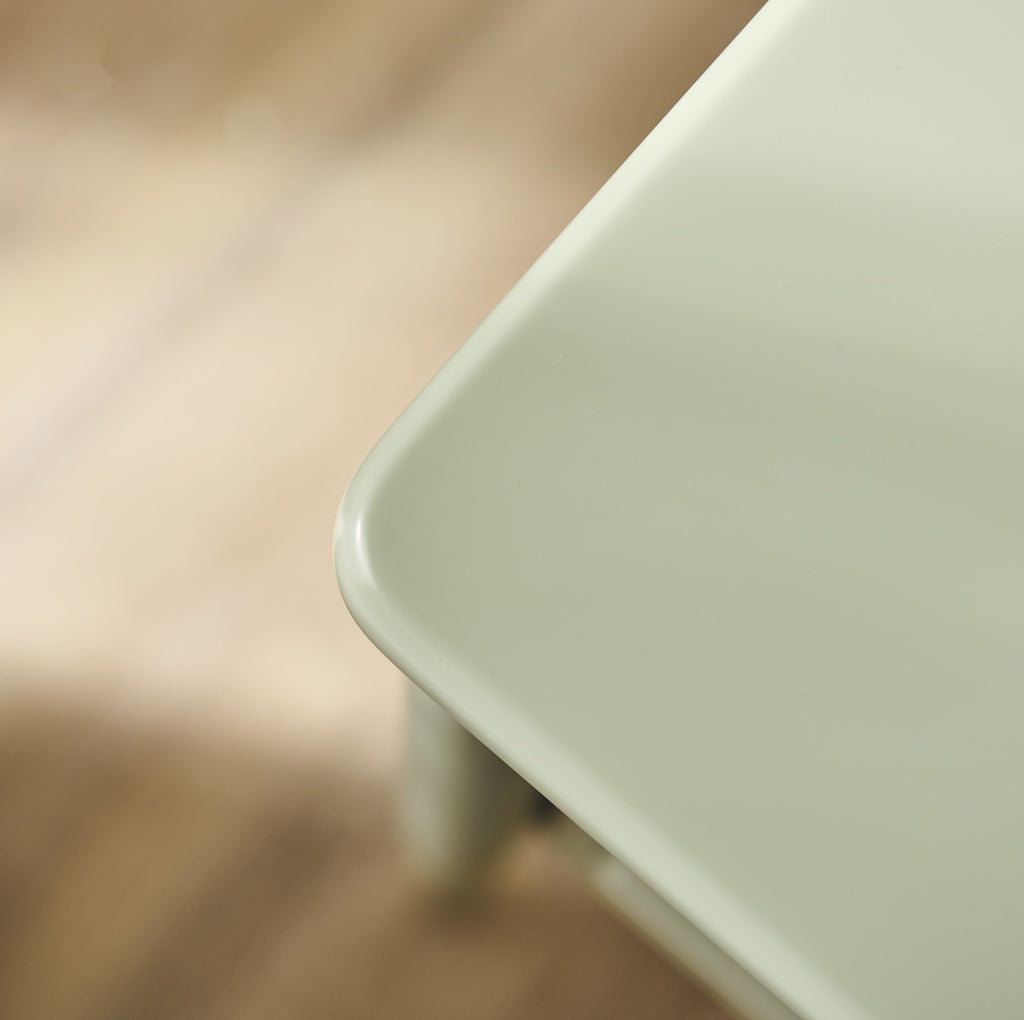 Aubrey Pistachio Green Dressing Table with Drawers