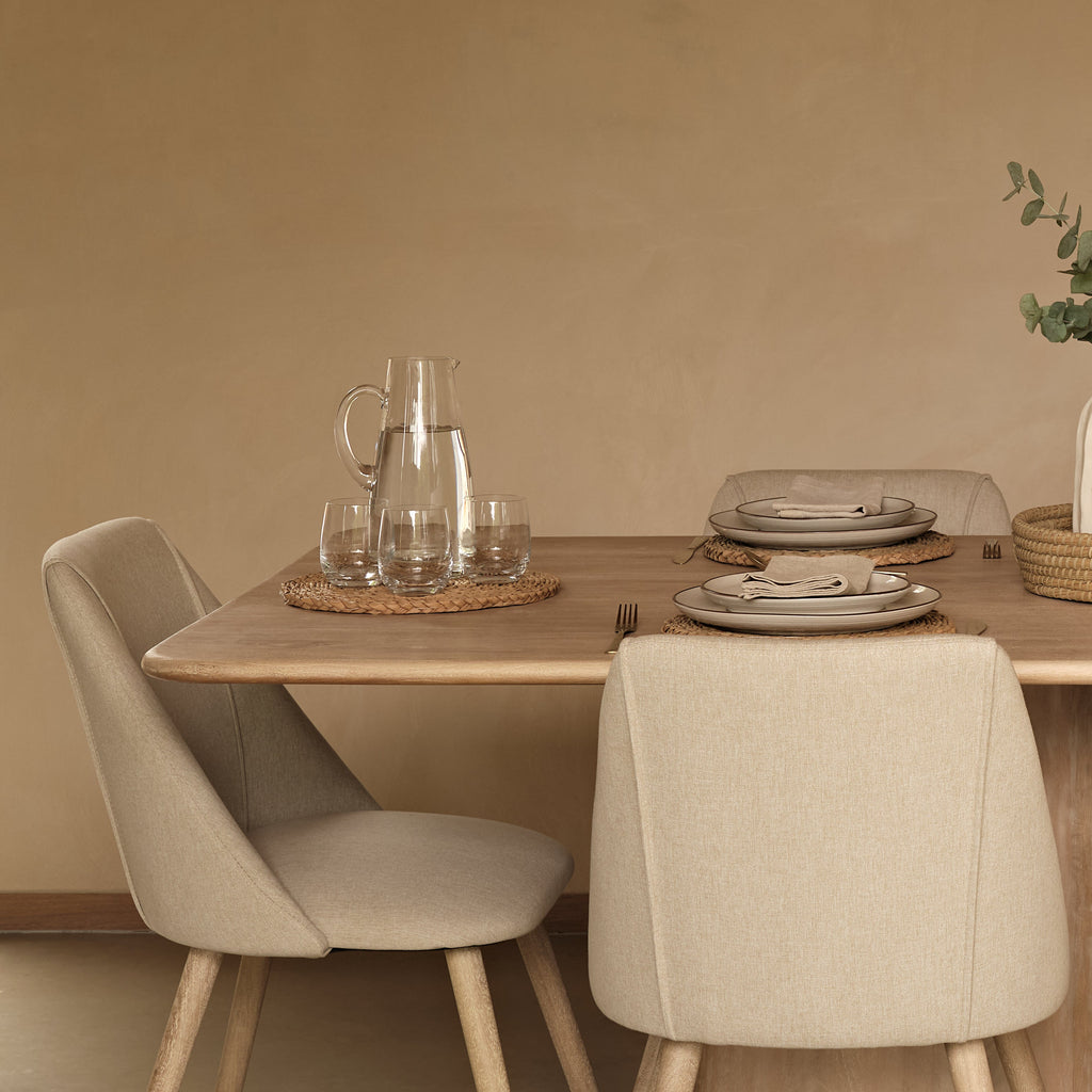 Bastian 220cm Limewash Dining Table