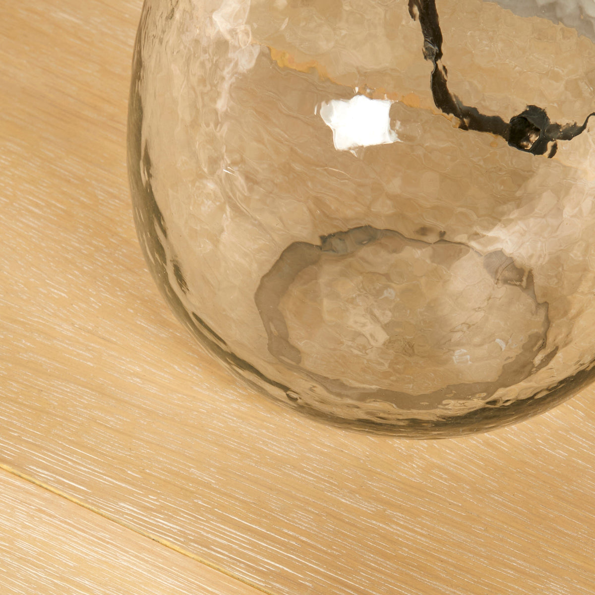 Breamore 30cm Lamp Base - Clear Glass