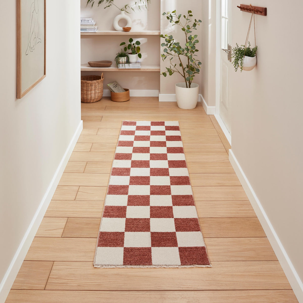 Norwood Checkerboard Rug