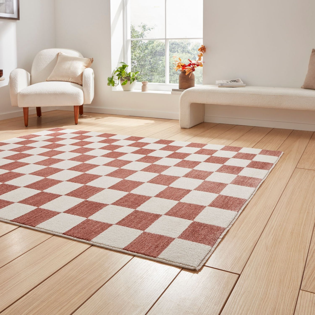 Norwood Checkerboard Rug