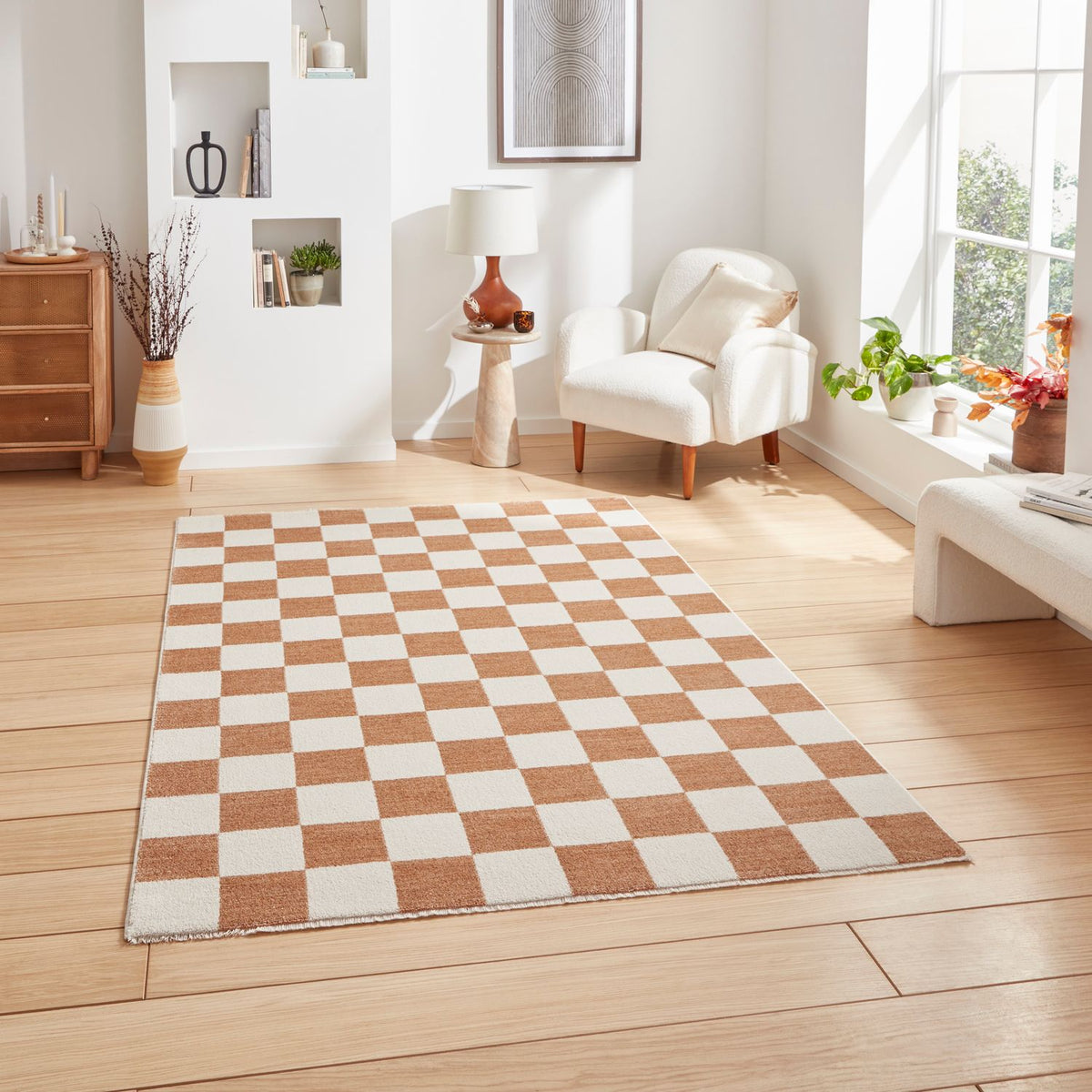 Norwood Checkerboard Rug