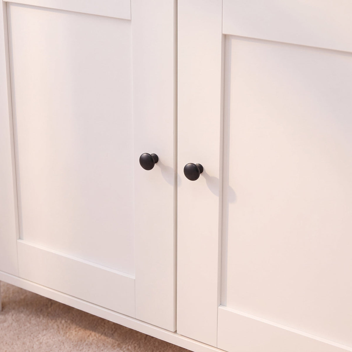 Bampton 2 Door Sideboard - Alabaster White