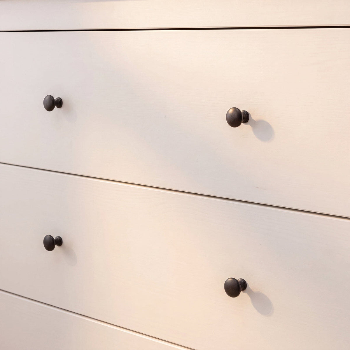 Bampton 4 Drawer Tall Chest of Drawers - Alabaster White