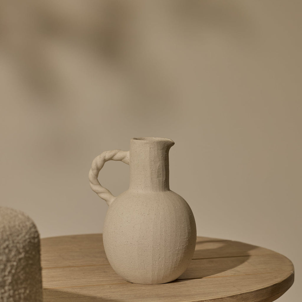 Bayswater 20cm Ceramic Jug - Beige