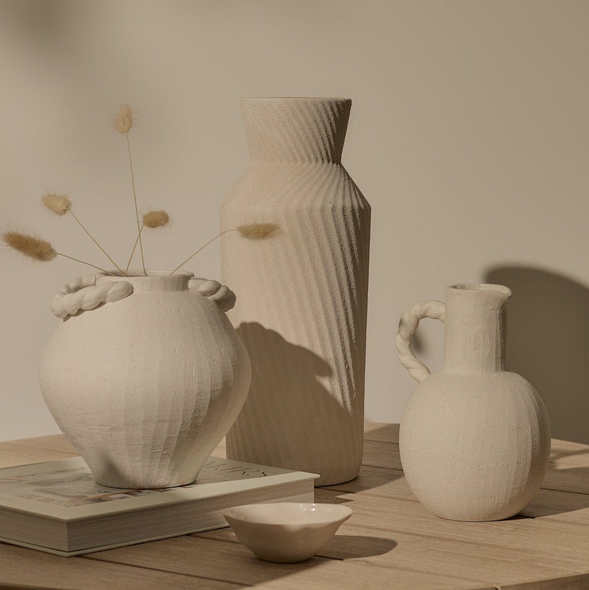 Bayswater 20cm Ceramic Jug - Beige