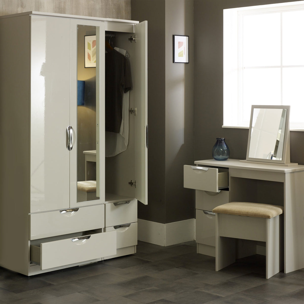 Beckett Gloss Table Top Mirror
