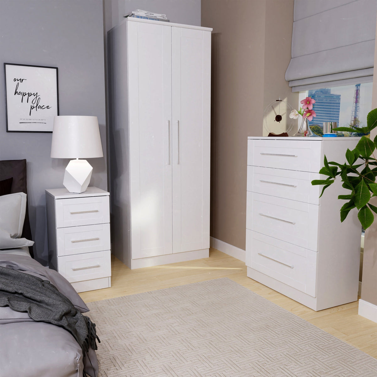 Bellamy 4 Drawer Deep Chest