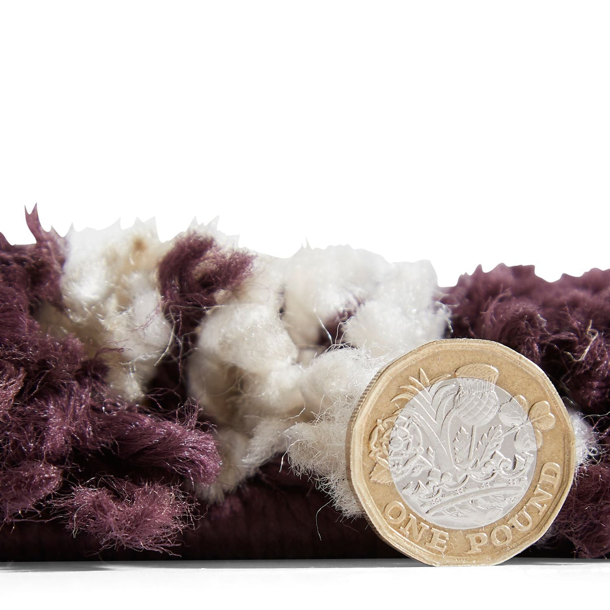 Edie Boho Diamond Shaggy Rug