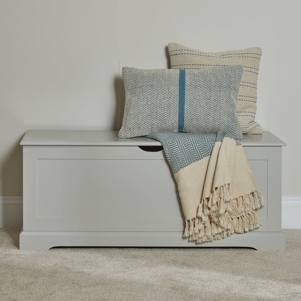 Outlet - Chatsworth Storage Box - Linen Grey