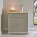 OUTLET - Chatsworth 2 Door Small Sideboard - Linen Grey