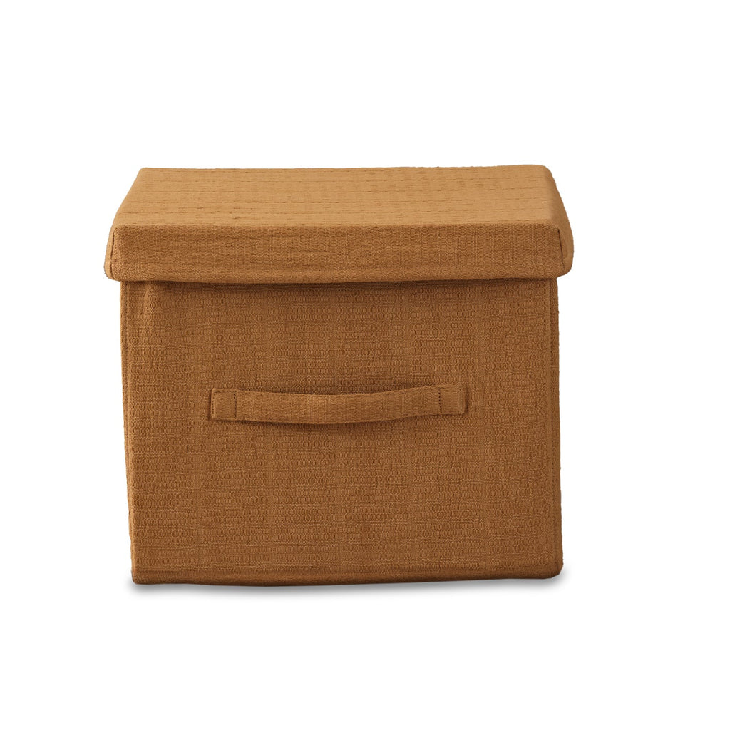 Cara 24cm Basket - Amber Yellow Geometric