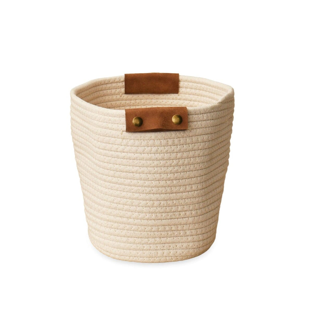 Cara Cotton Cube Storage Box - Small - White