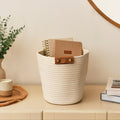 Cara Cotton Cube Storage Box - Small - White