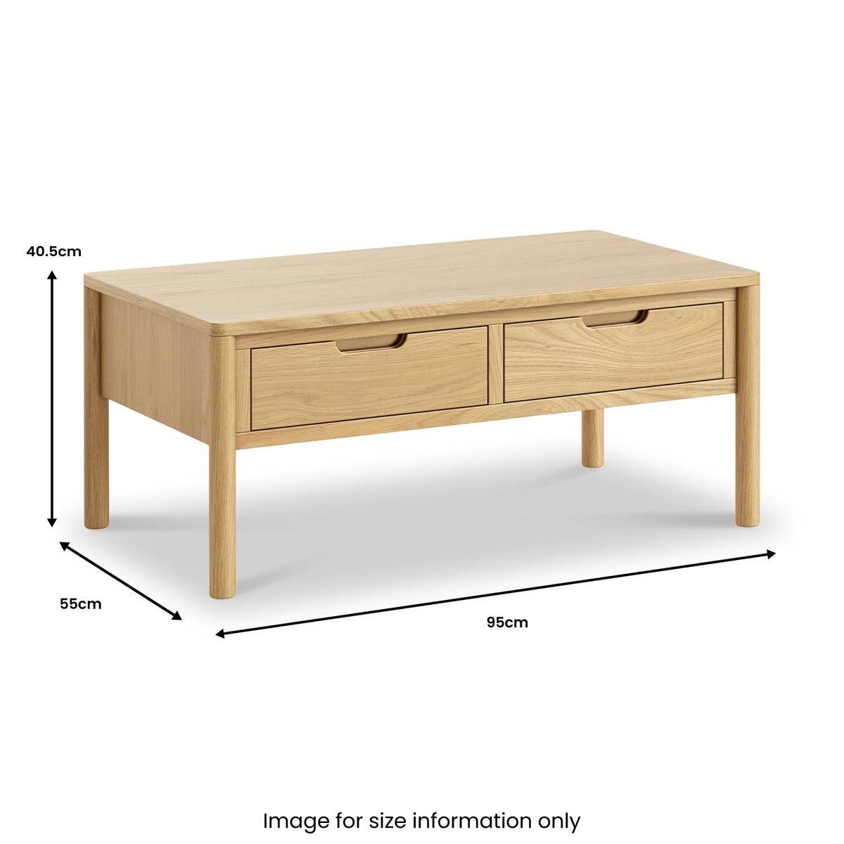 Carnon Oak Coffee Table