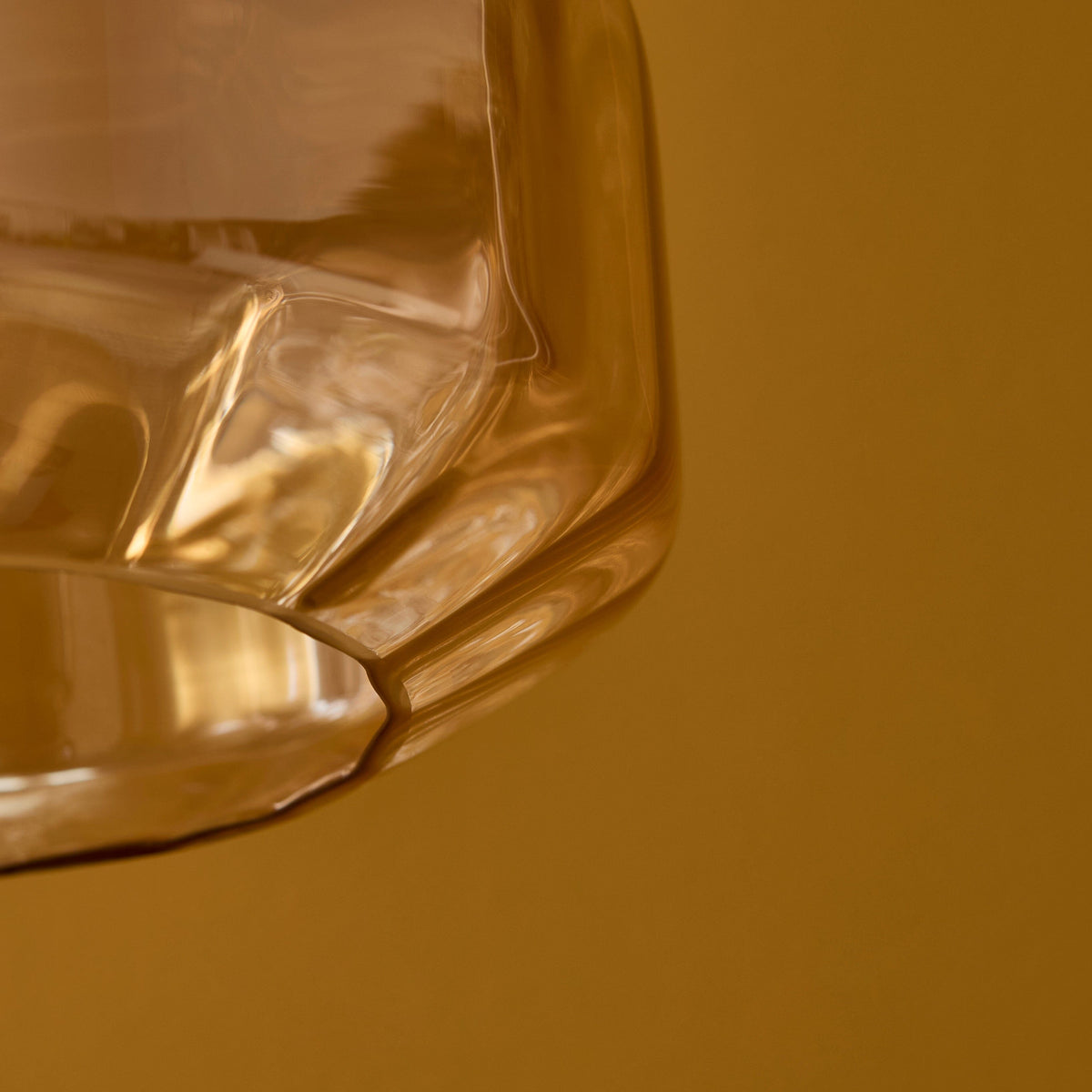 Carrick 22cm Glass Pendant Light - Gold