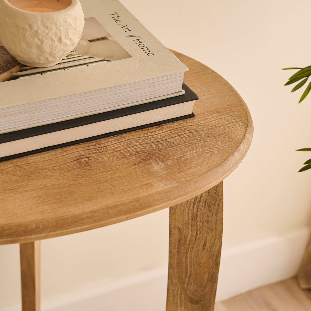 Celeste Mango Wood Console Table