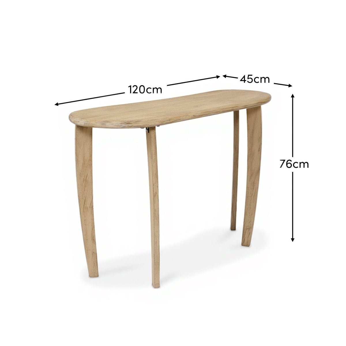 Celeste Mango Wood Console Table