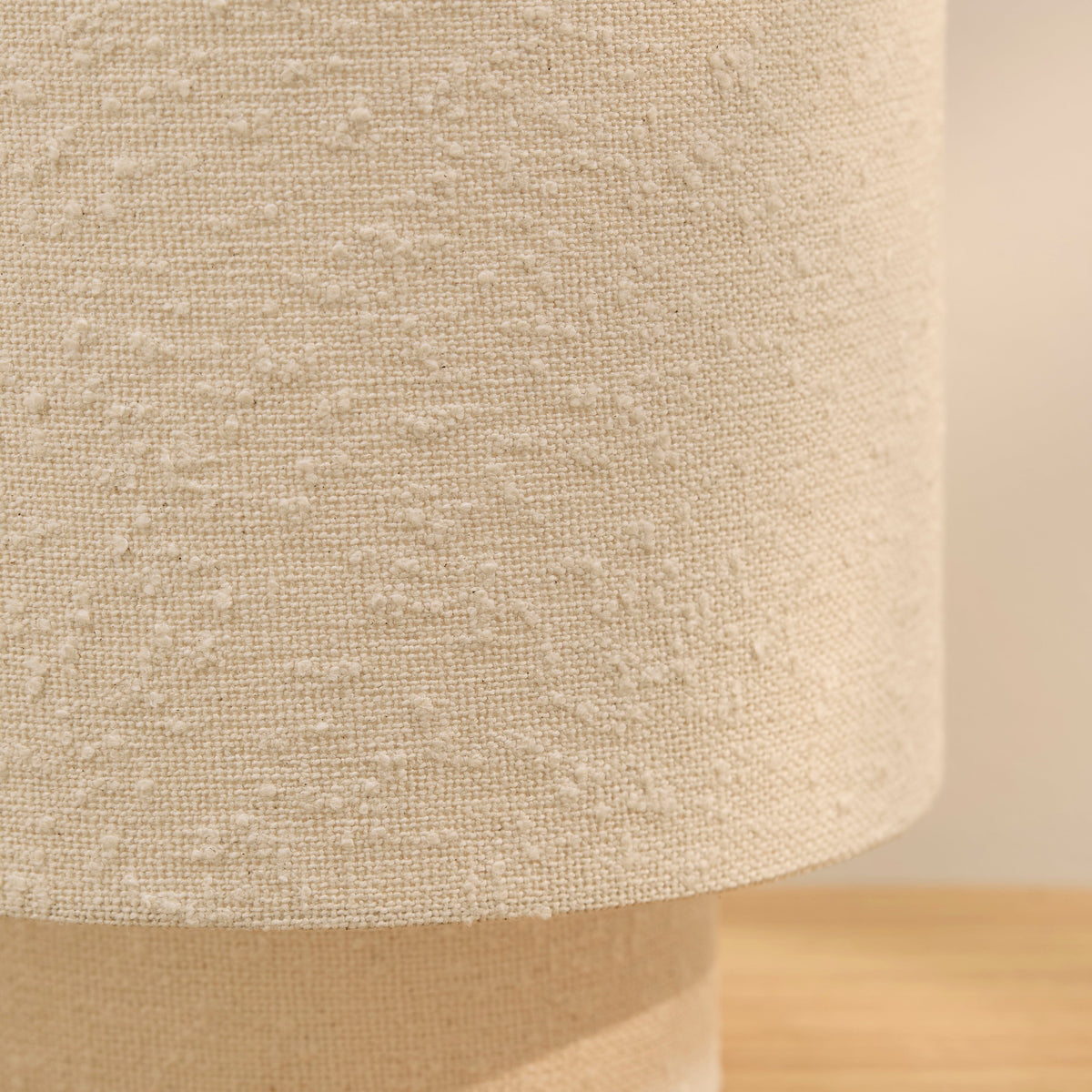 Chattendon Ivory Boucle Table Lamp - 32cm