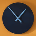 Carn Small Round Wall Clock - Ink