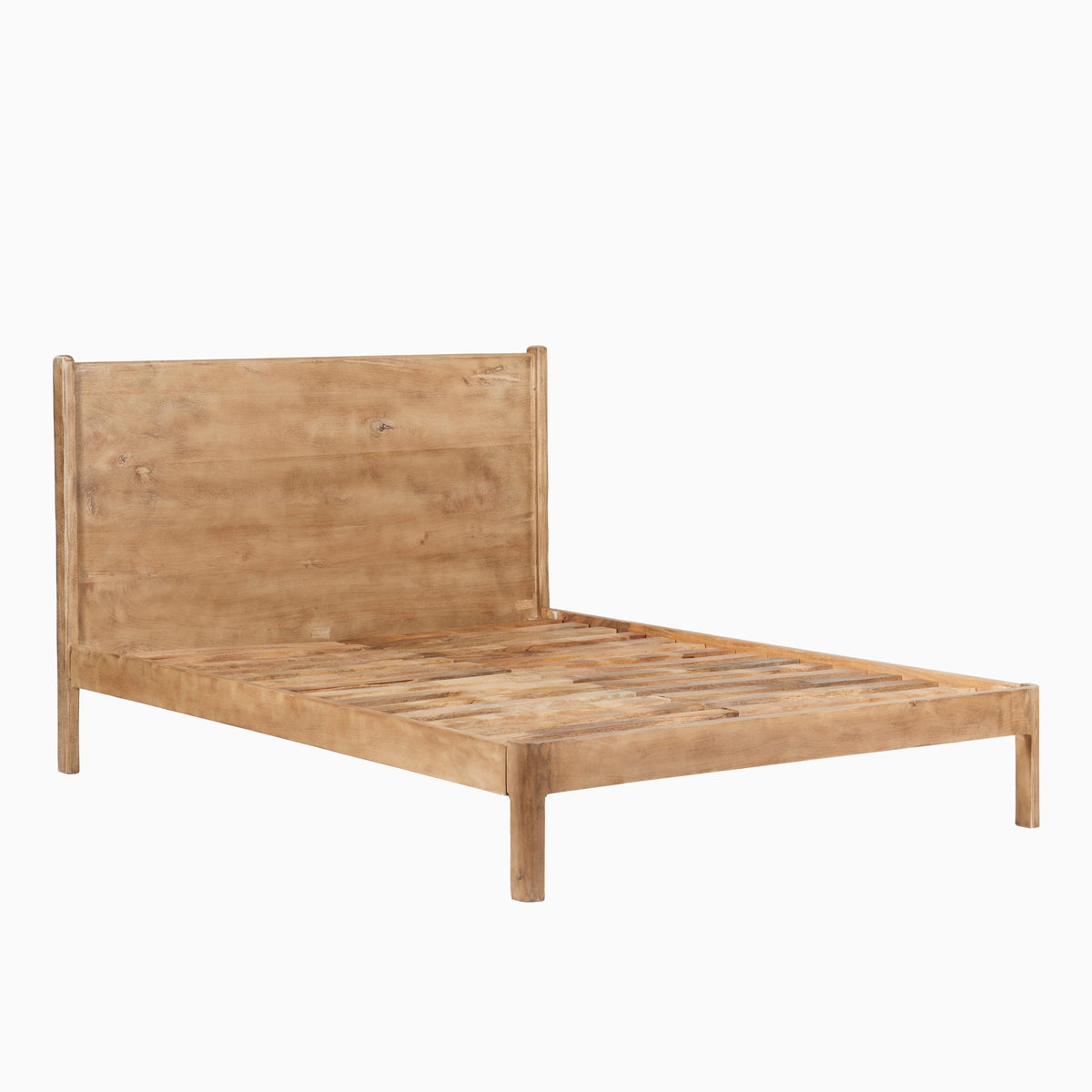 Outlet - Colton King Size Bed Frame - Mango Wood
