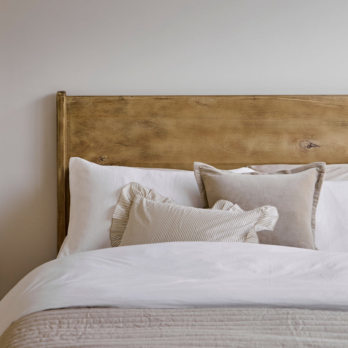 Colton Double Bed Frame - Mango Wood