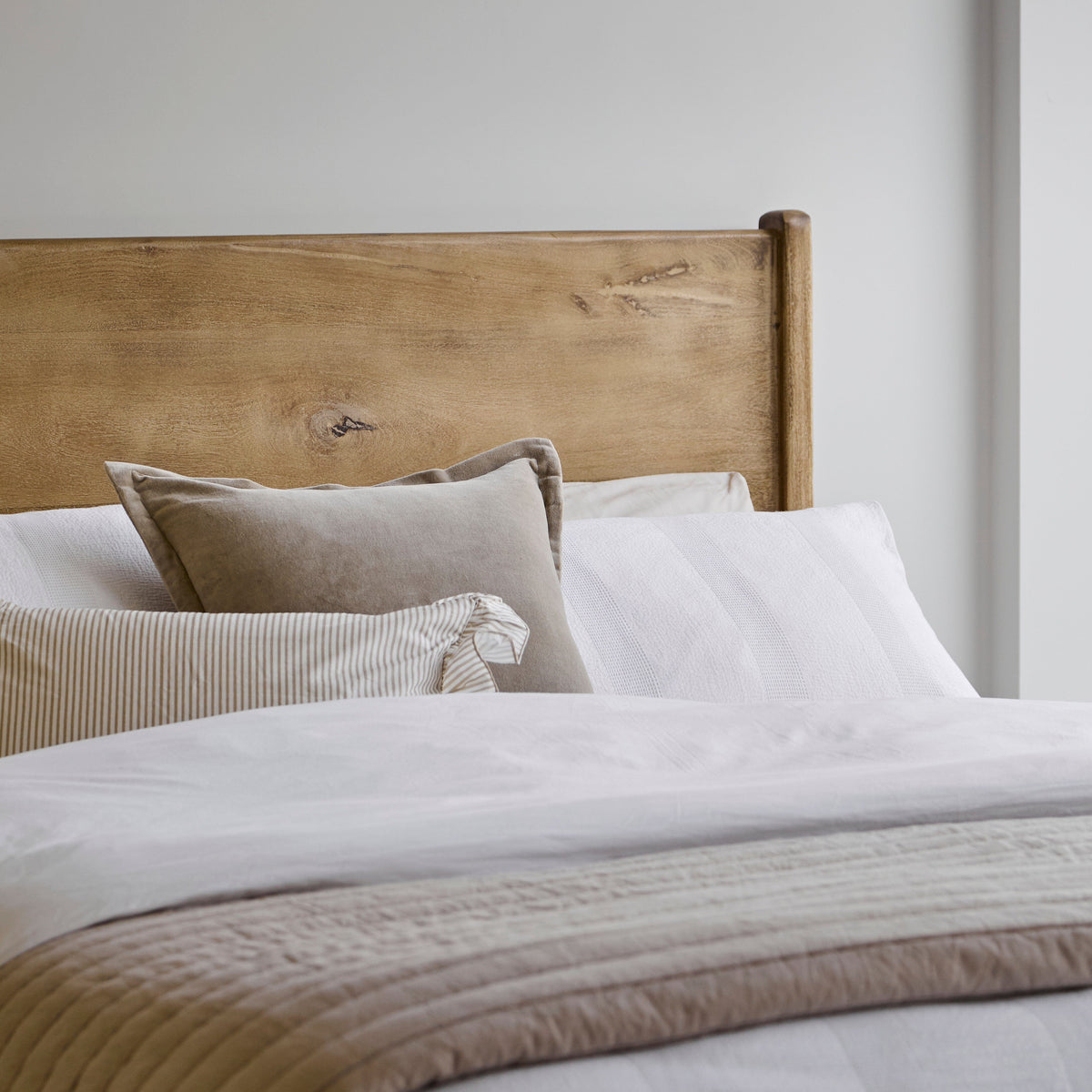 Colton Double Bed Frame - Mango Wood