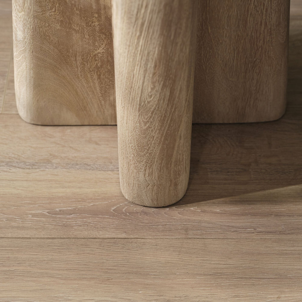 Bastian 50cm Square Side Table - Limewash