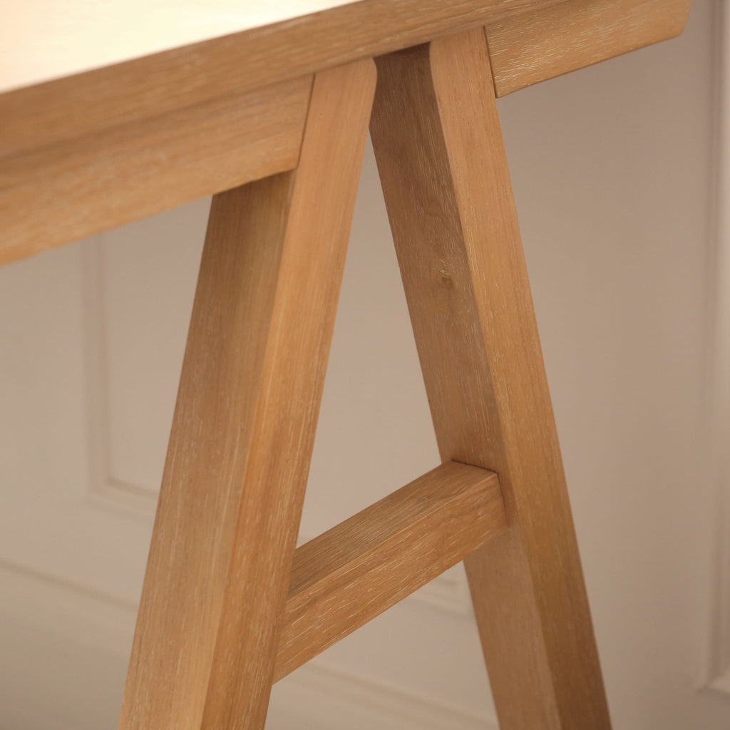 Sabina 100cm Rectangular Desk - Pale Oak