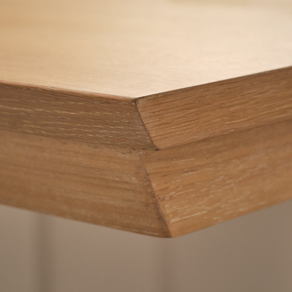 Sabina 100cm Rectangular Desk - Pale Oak