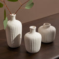 Bayswater Ceramic Vase - Set of 3 - Off White
