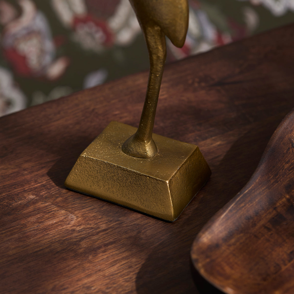 Elstead Metal Crane Ornaments - Set of 2 - Gold