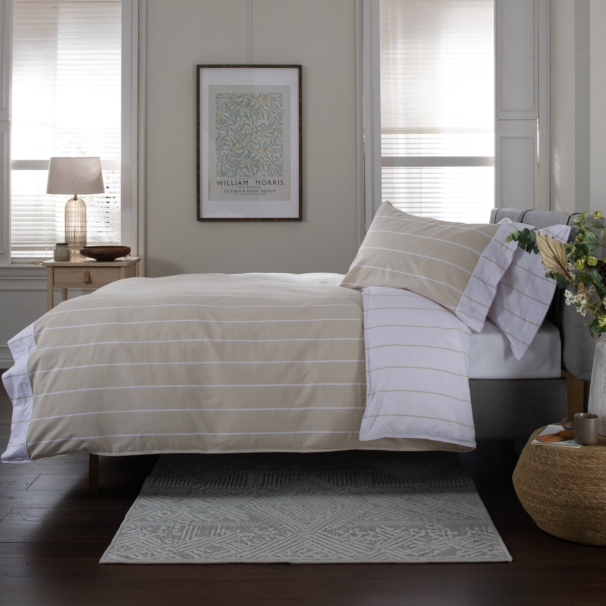 Pin Stripe Duvet Set