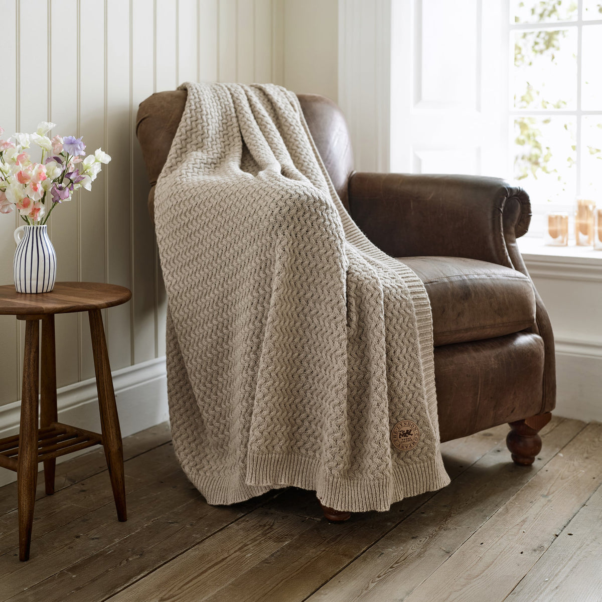 Cadenza Knitted Throw