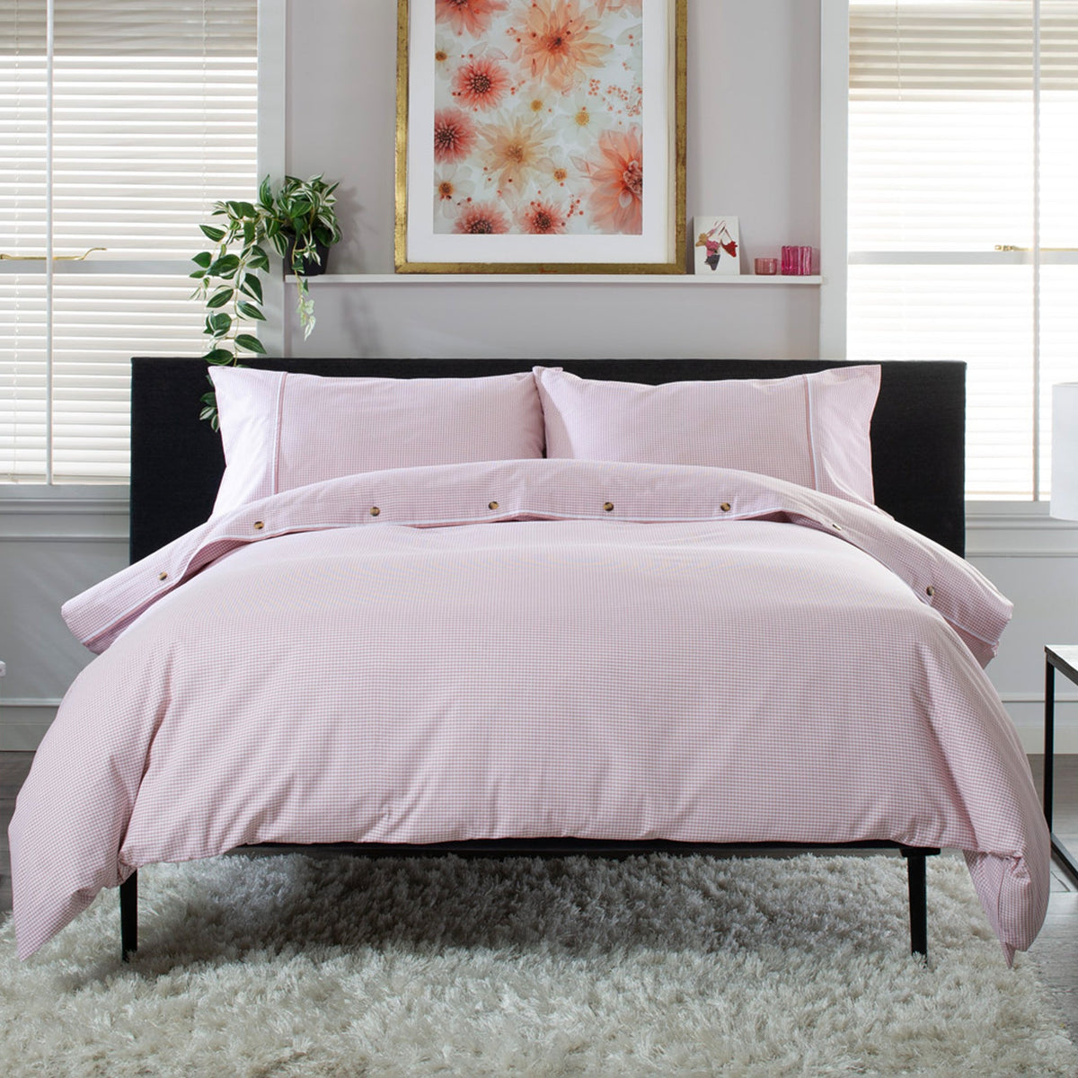Gingham Duvet Set