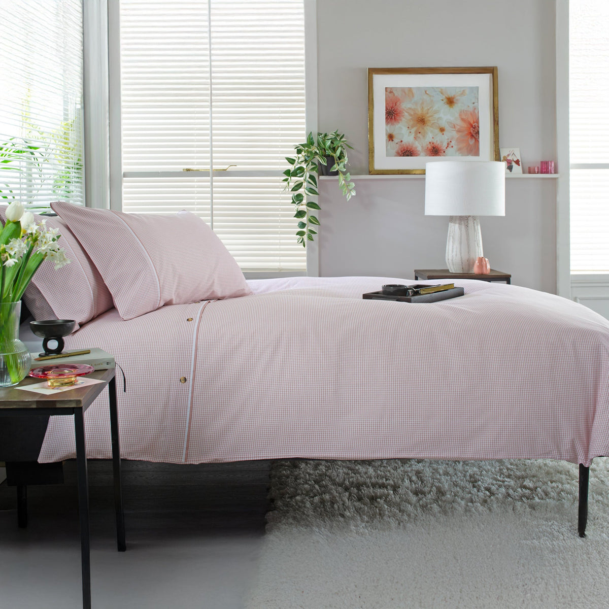 Gingham Duvet Set