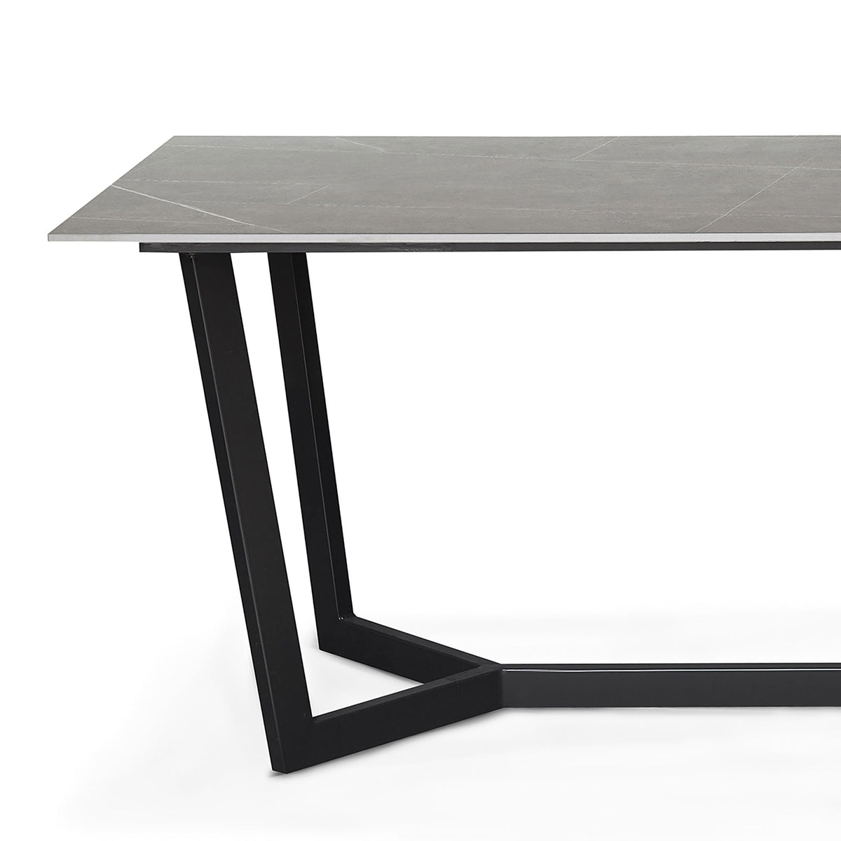 Harley Grey 160cm Ceramic Dining Table