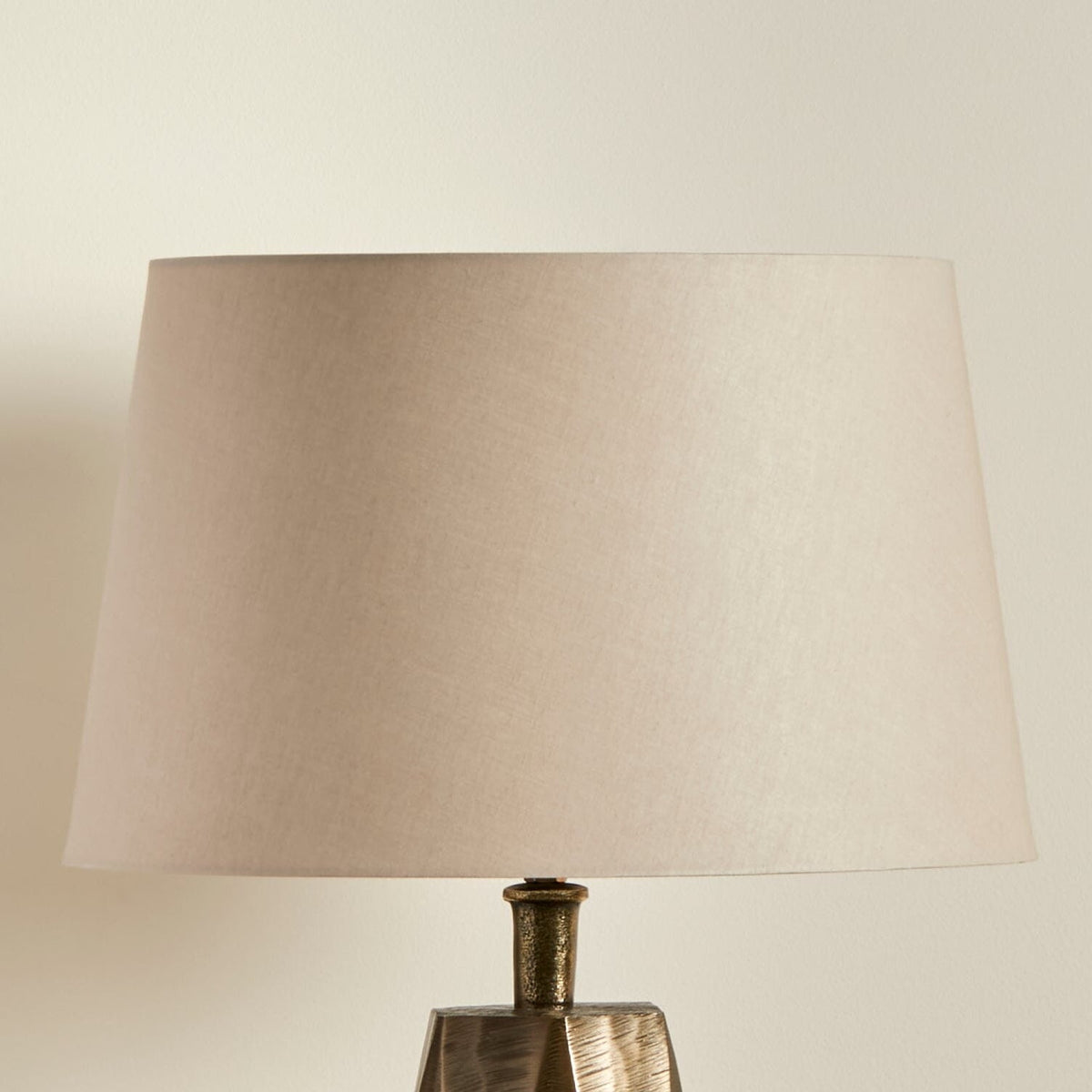 Coningsby Cotton Taupe Lamp Shade - 35cm