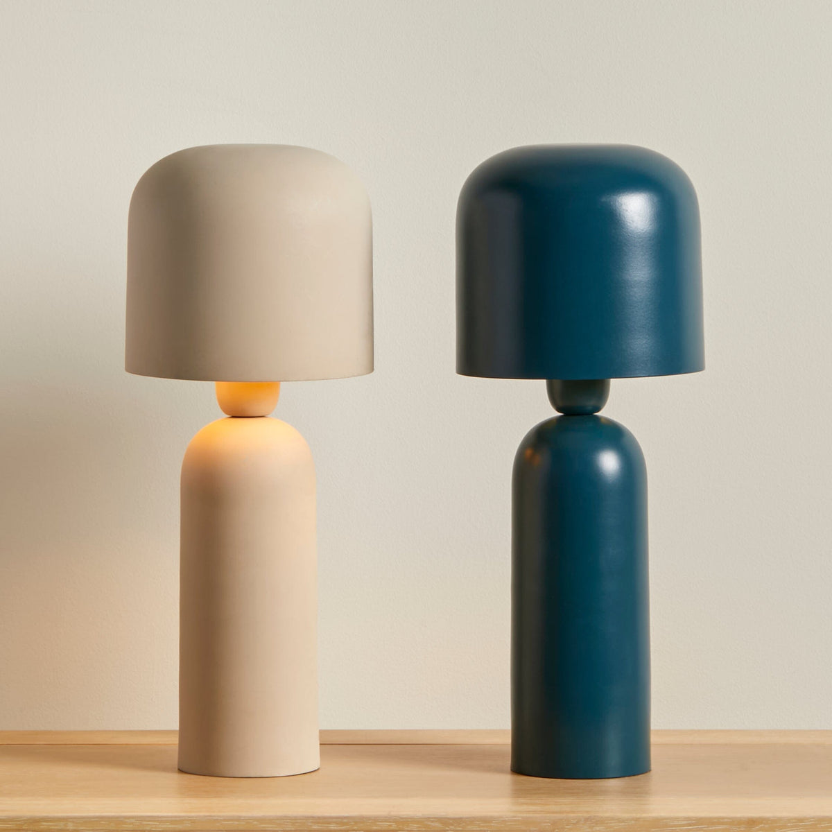 Eltham 39cm Metal Table Lamp - Teal