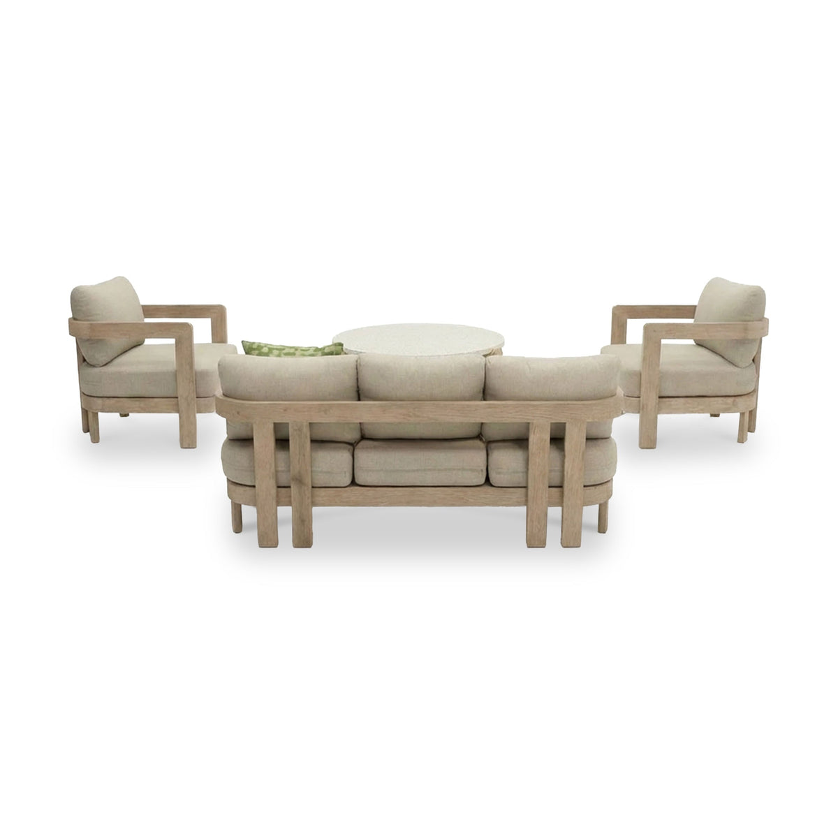 Evora 4 Seater Lounging Set with Coffee Table