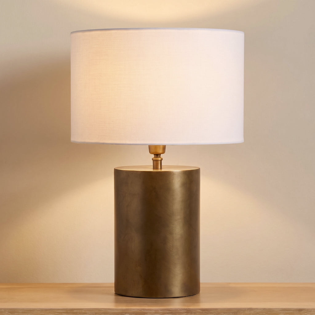 Ebford 26cm Table Lamp Base - Heirloom Brass