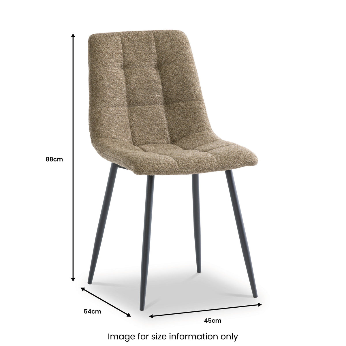 Edie Quilted Back Dining Chair