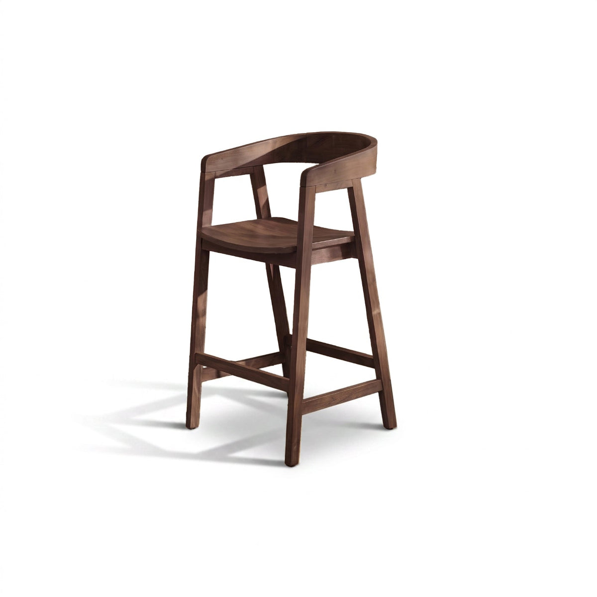 Ella Bar Stool - Coffee Brown