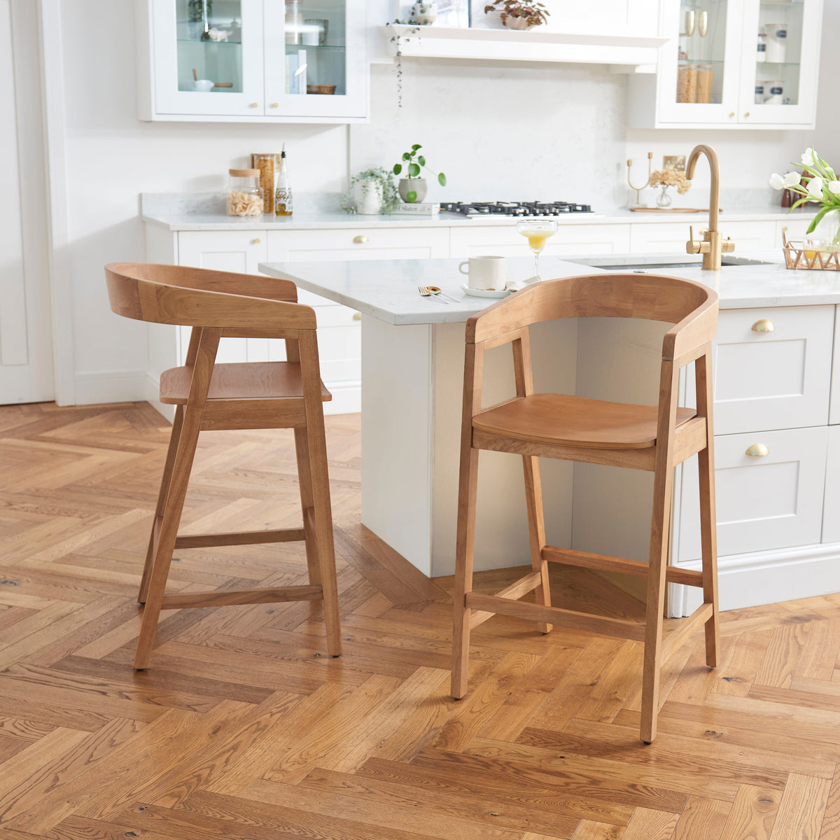Ella Classic Oak Bar Stool